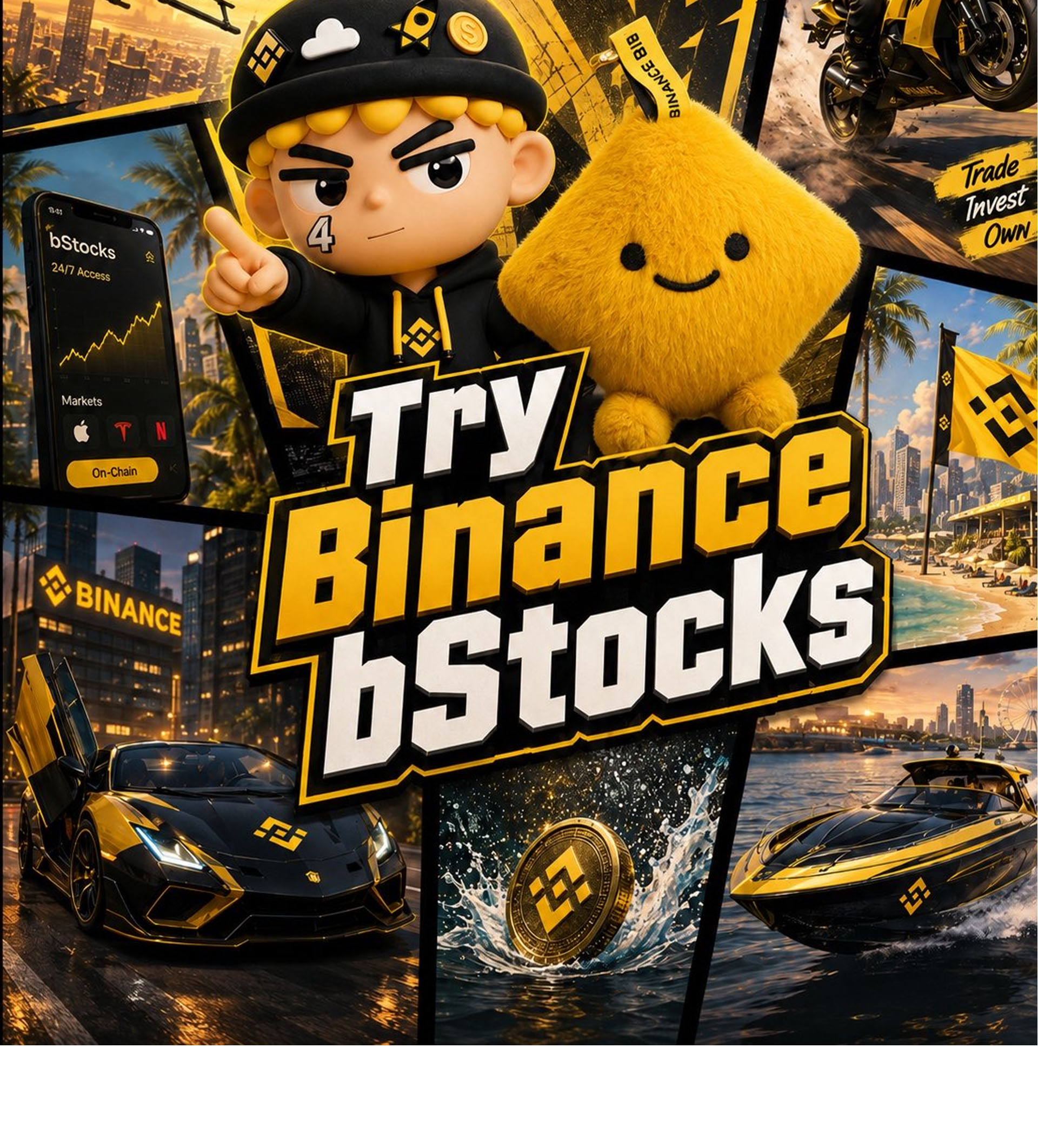 CZ and HeYi — Binance City